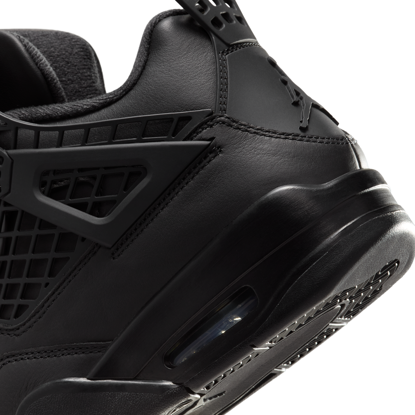 Jordan 4 Retro Net Black (Women's)