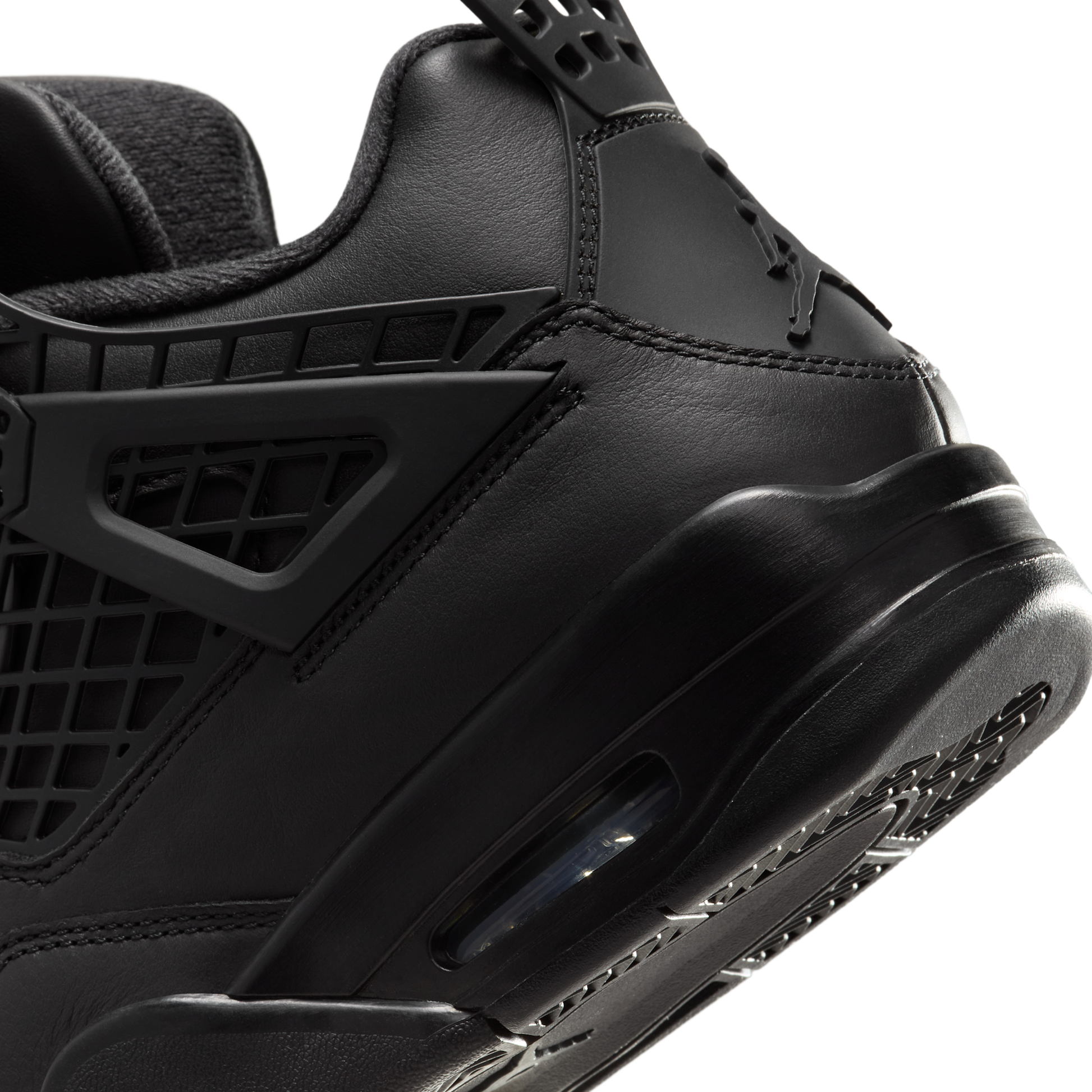 Jordan 4 Retro Net Black (Women's)