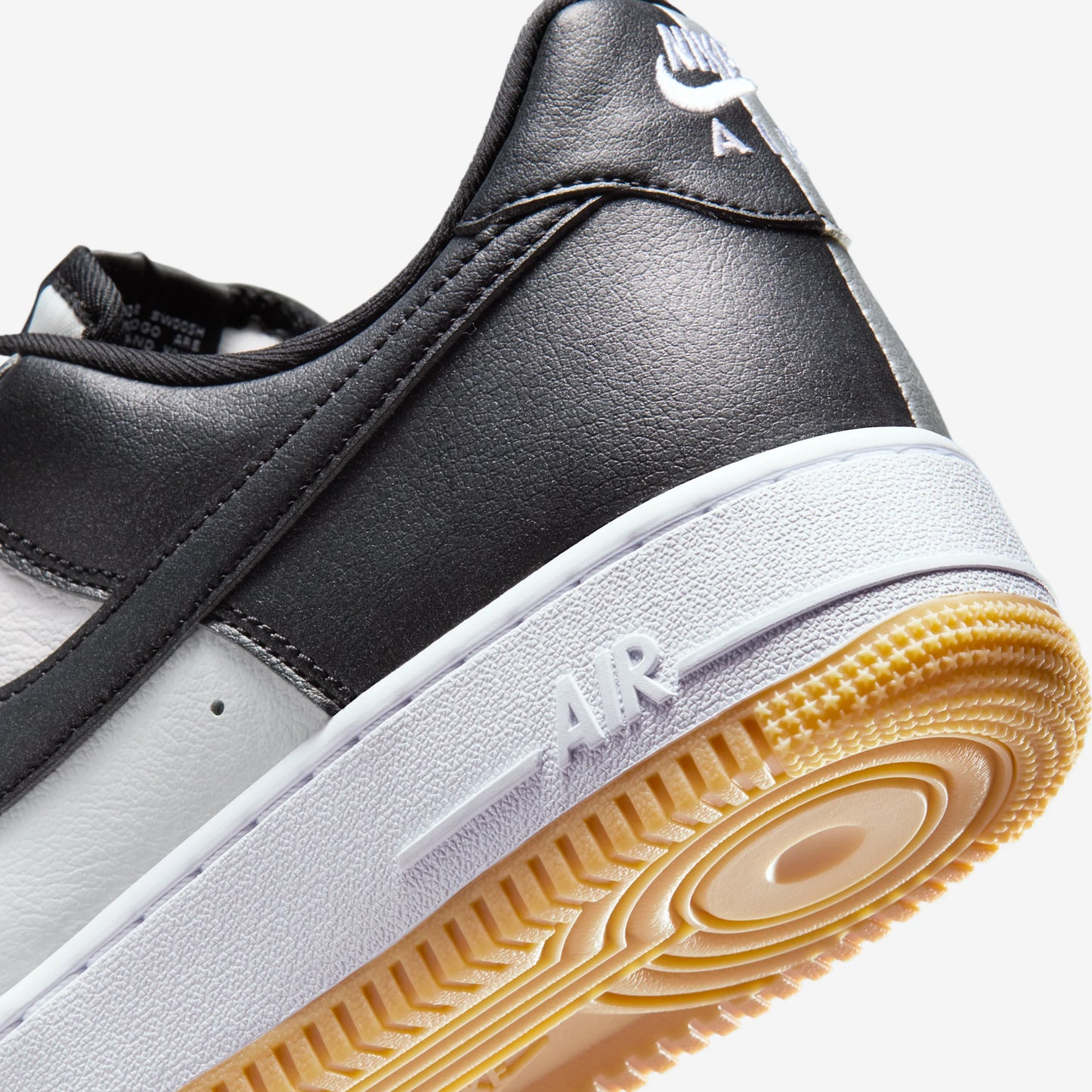 Nike Air Force 1 Low '07 LV8 White Black Metallic Silver