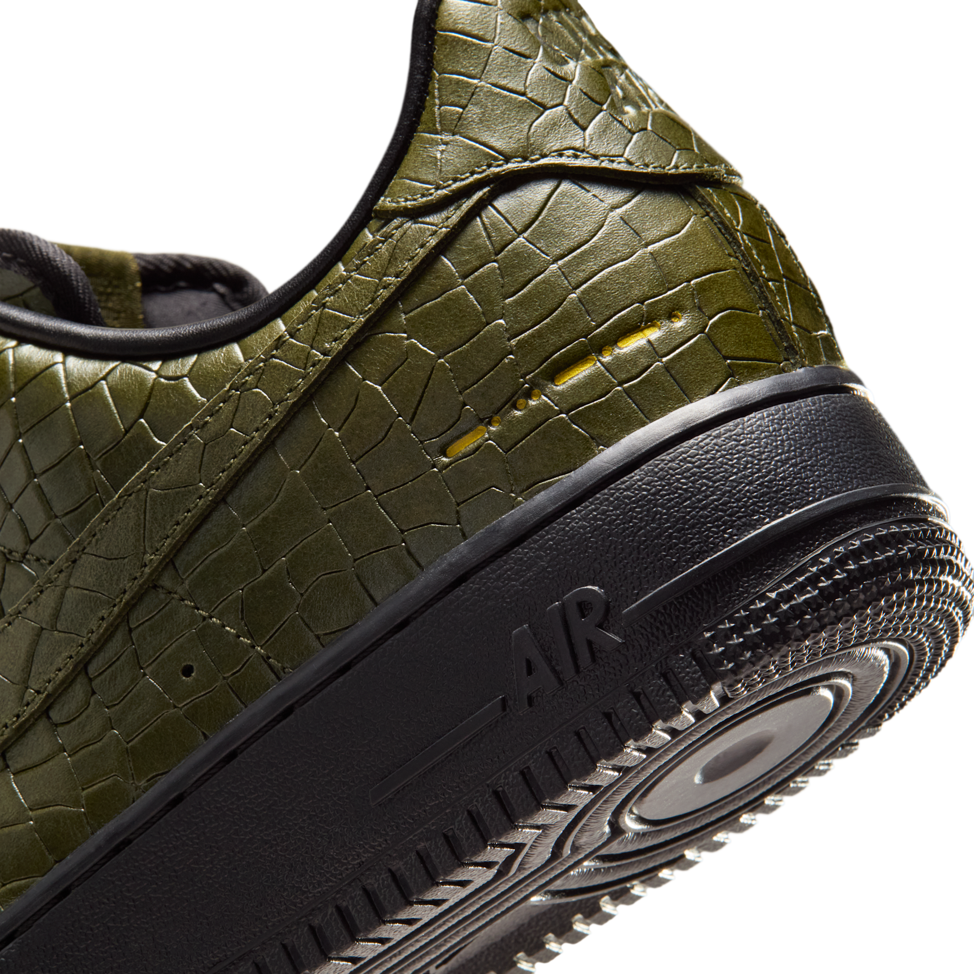 Nike Air Force 1 Low Morse Code Cargo Khaki Croc