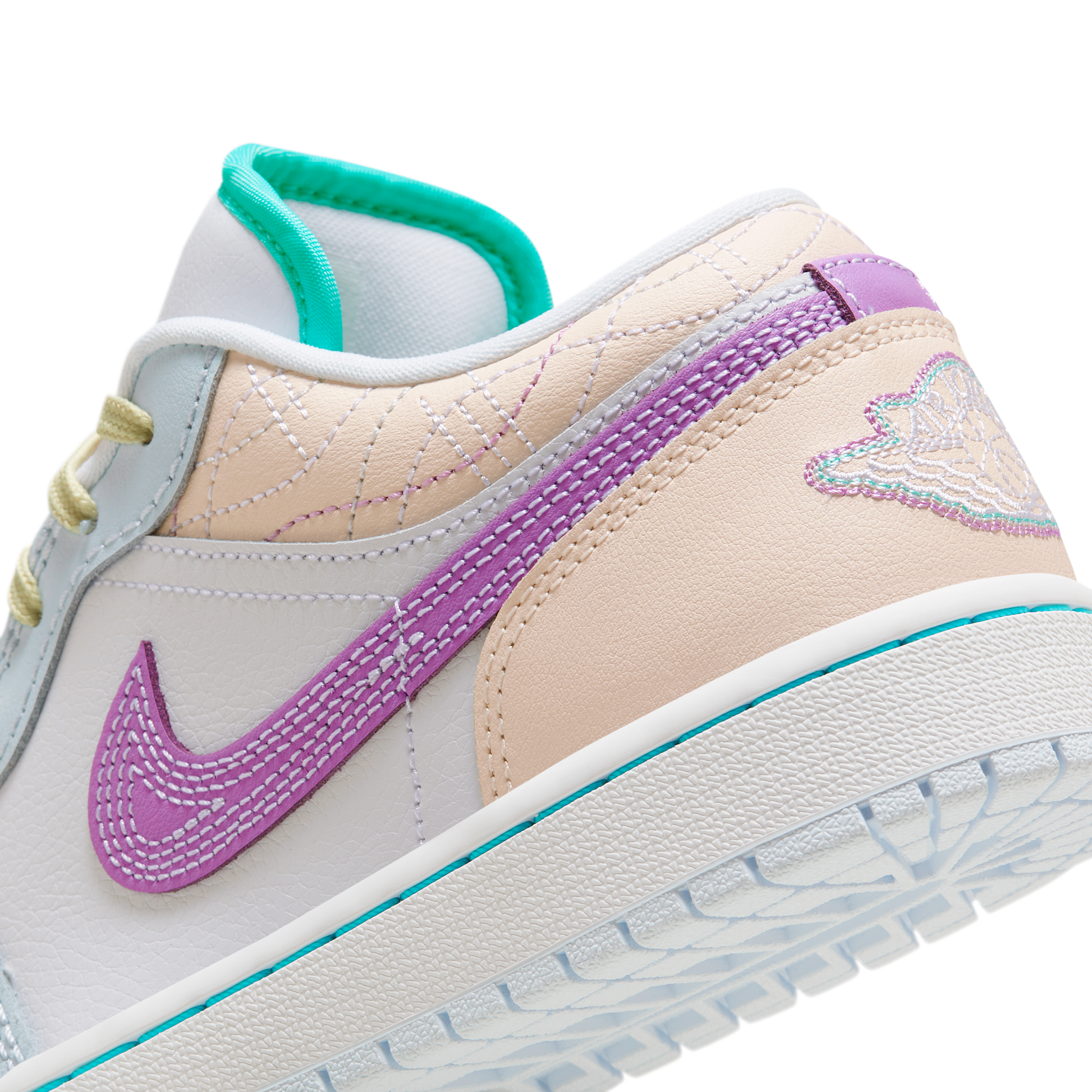 Jordan 1 Low Multi-Color Sashiko (Women's)