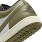 Jordan 1 Low Black Toe Medium Olive