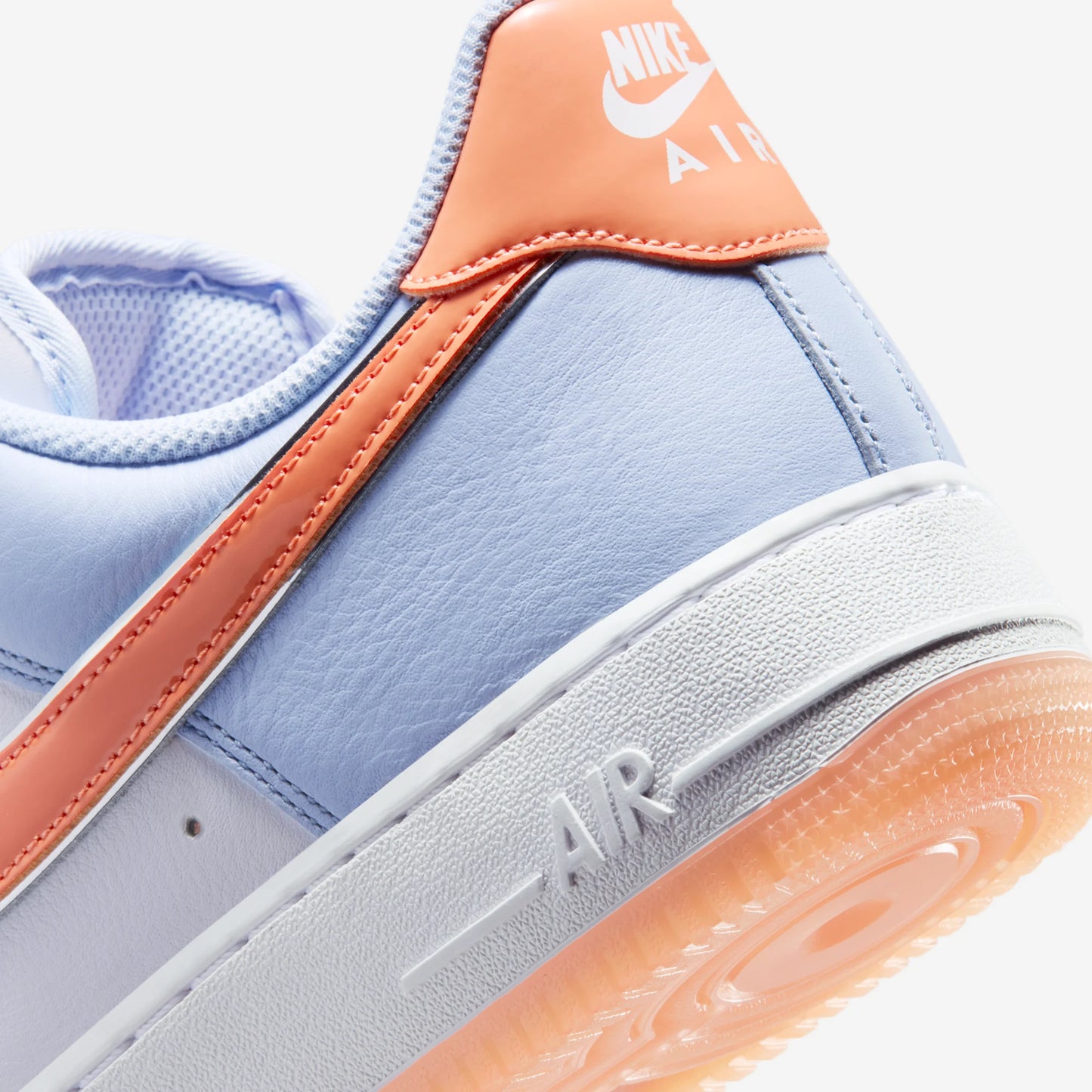 Nike Air Force 1 Low '07 Hydrogen Blue Orange Frost