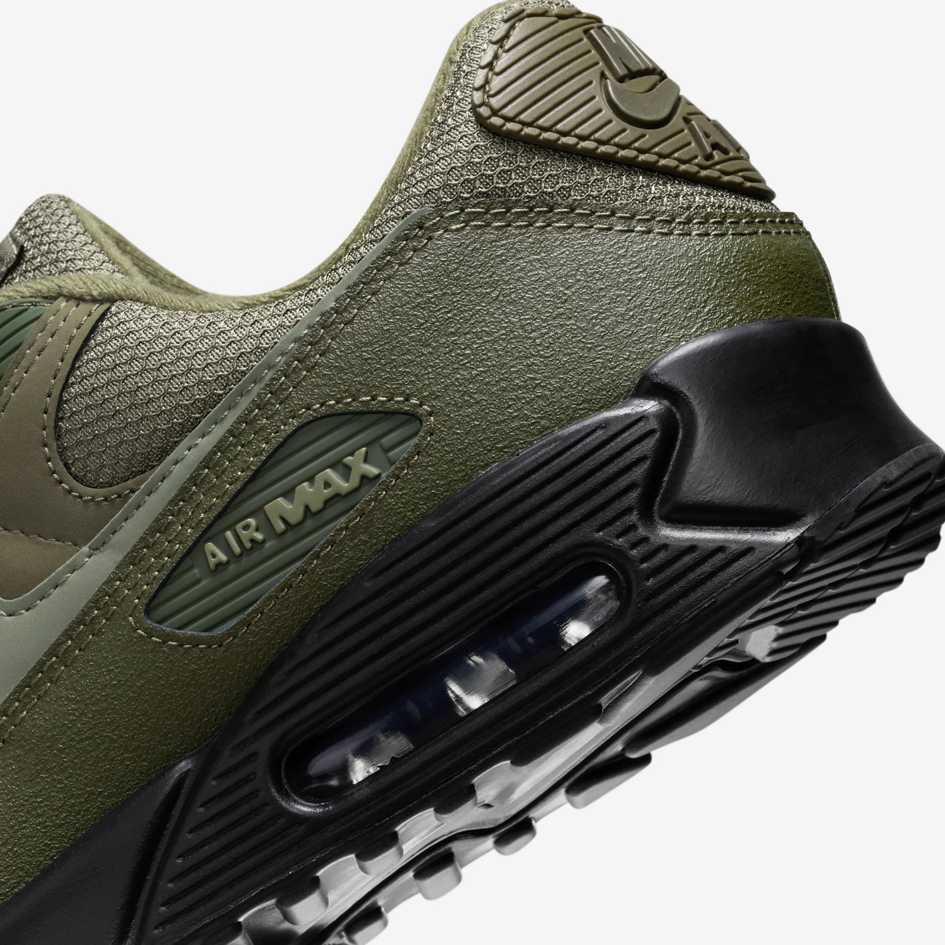 Nike Air Max 90 Reflective Swoosh Medium Olive