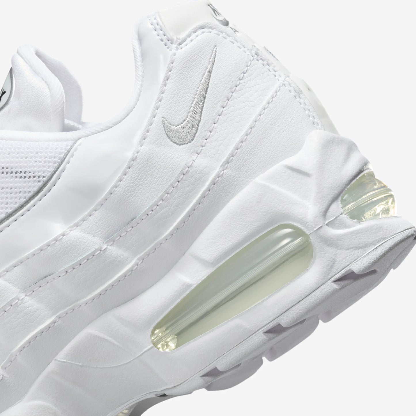 Nike Air Max 95 Big Bubble White Patent (Women's)