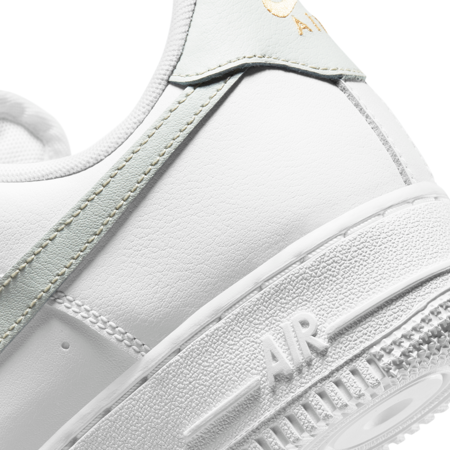 Nike Air Force 1 Low White Grey Gold (Women's)