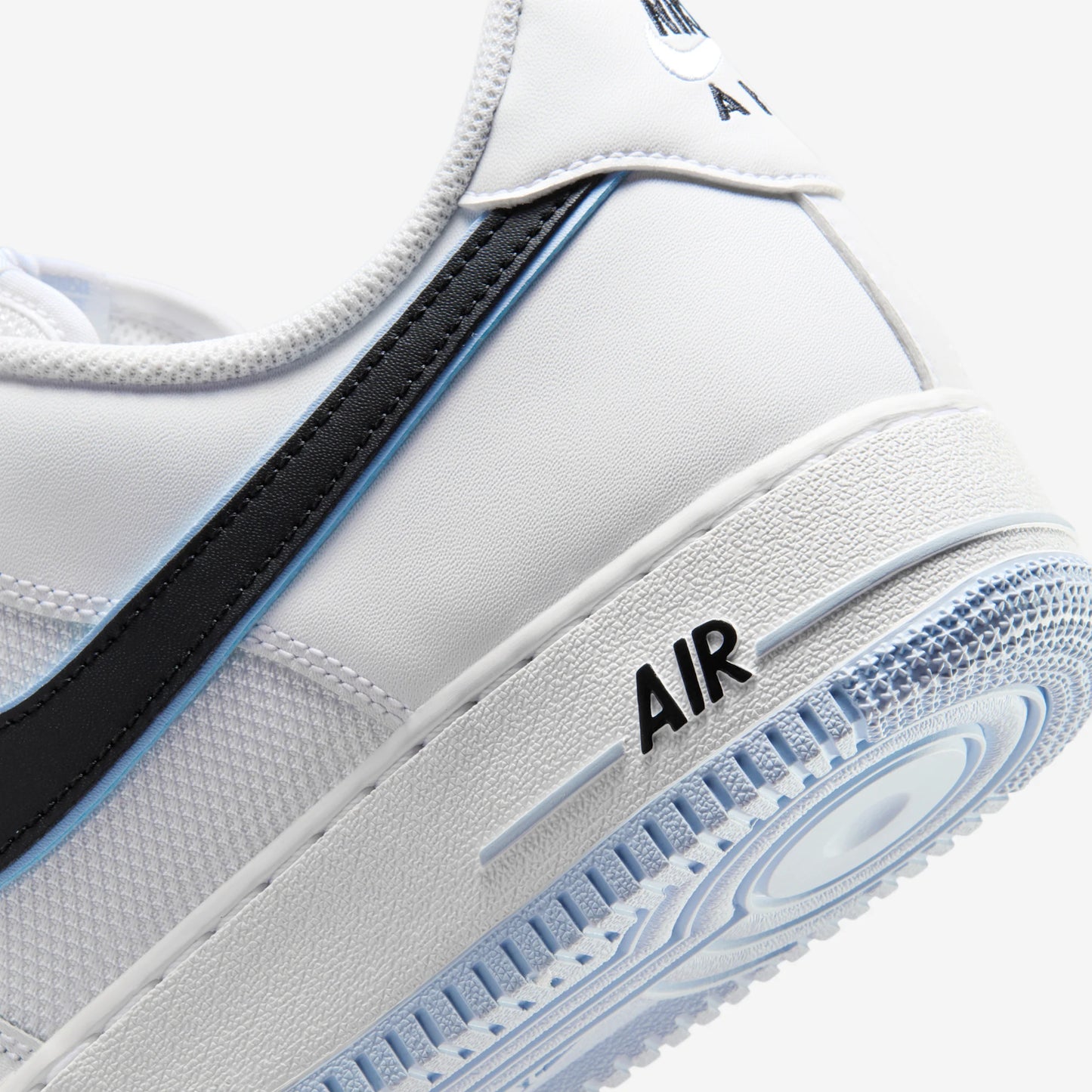 Nike Air Force 1 Low '07 White Black Hydrogen Blue