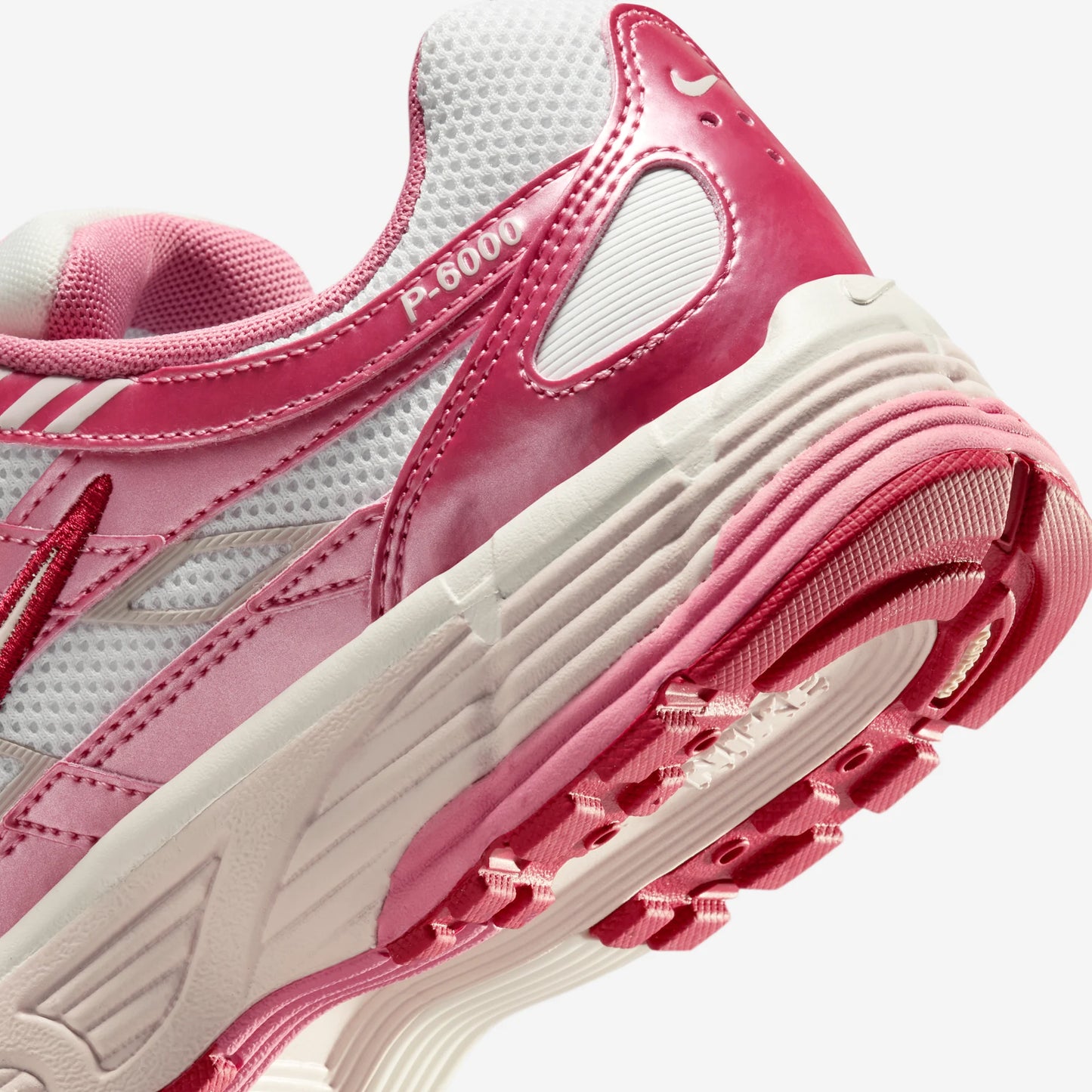 Nike P-6000 White Silt Red Peony (Women's)