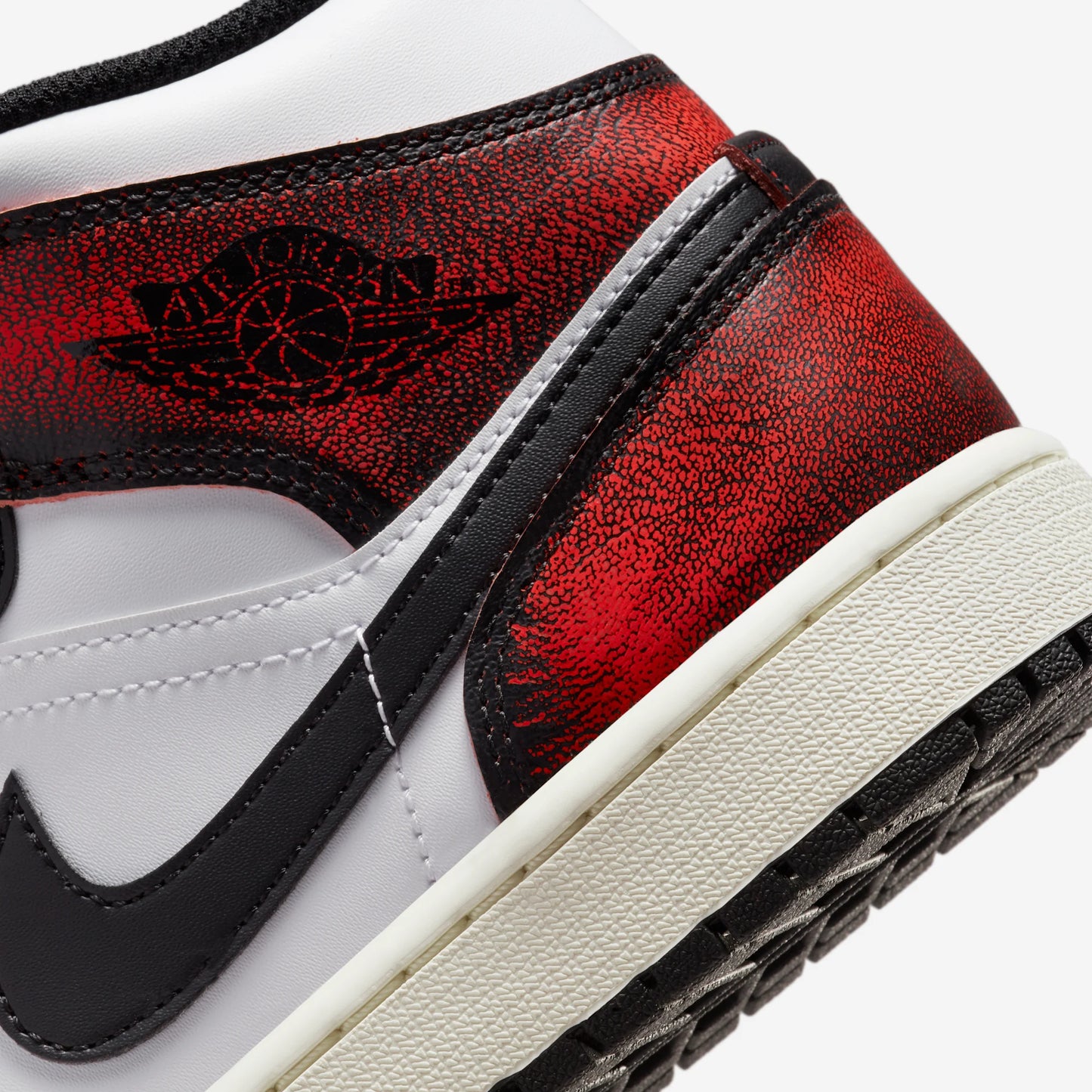 Jordan 1 Mid Wear-Away Chicago