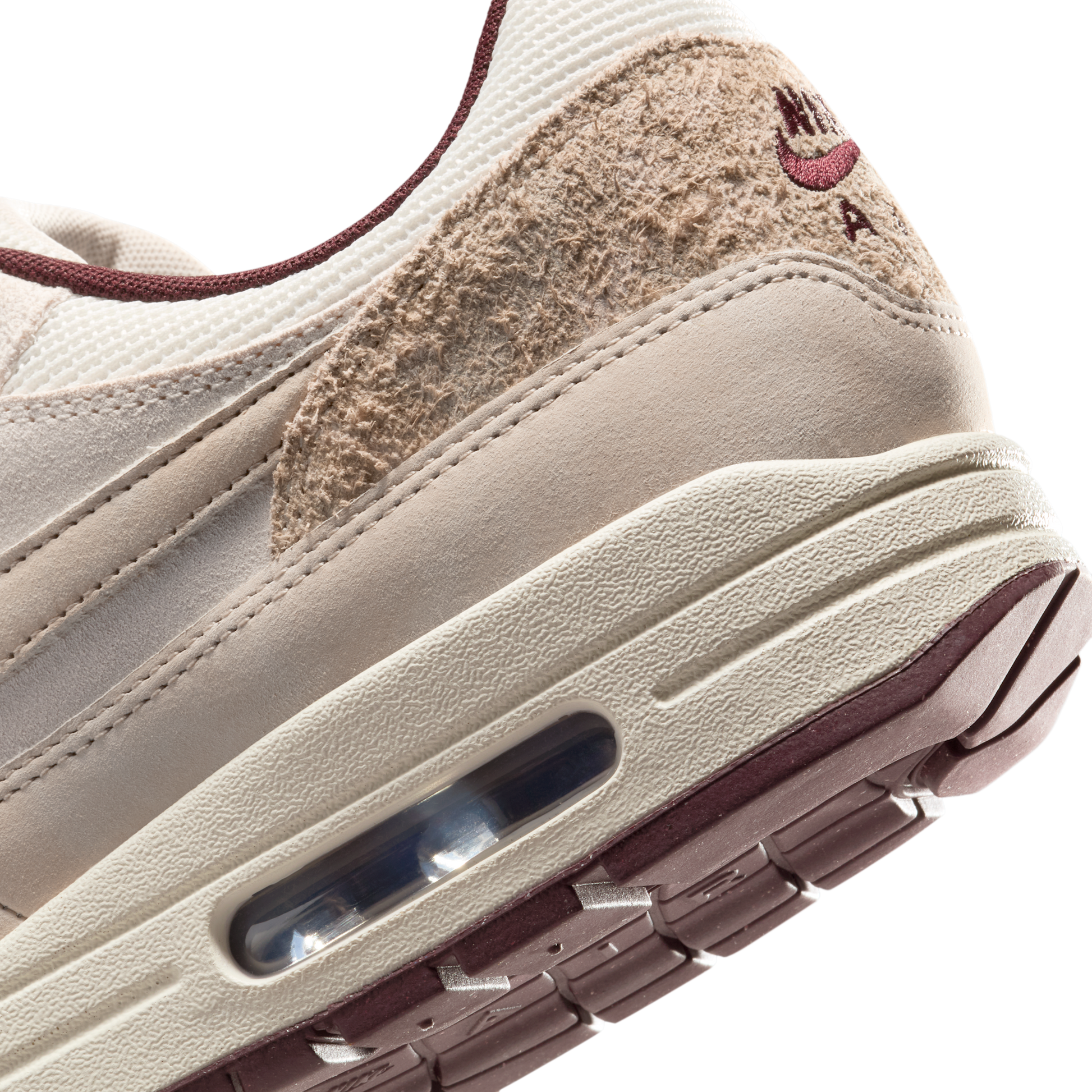 Nike Air Max 1 Sail Burgundy Crush