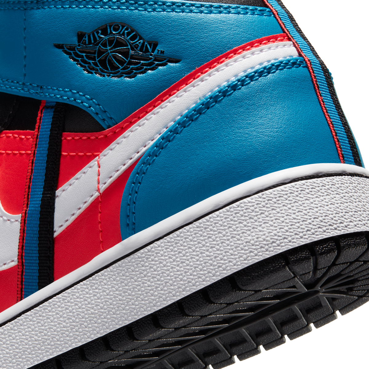 Jordan 1 Mid Tri Color Ribbons (GS)