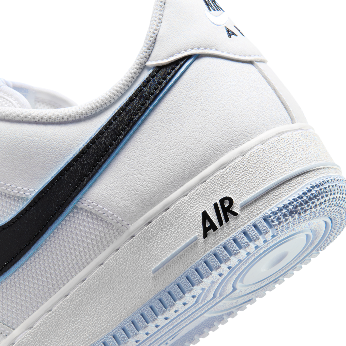 Nike Air Force 1 Low '07 White Black Hydrogen Blue