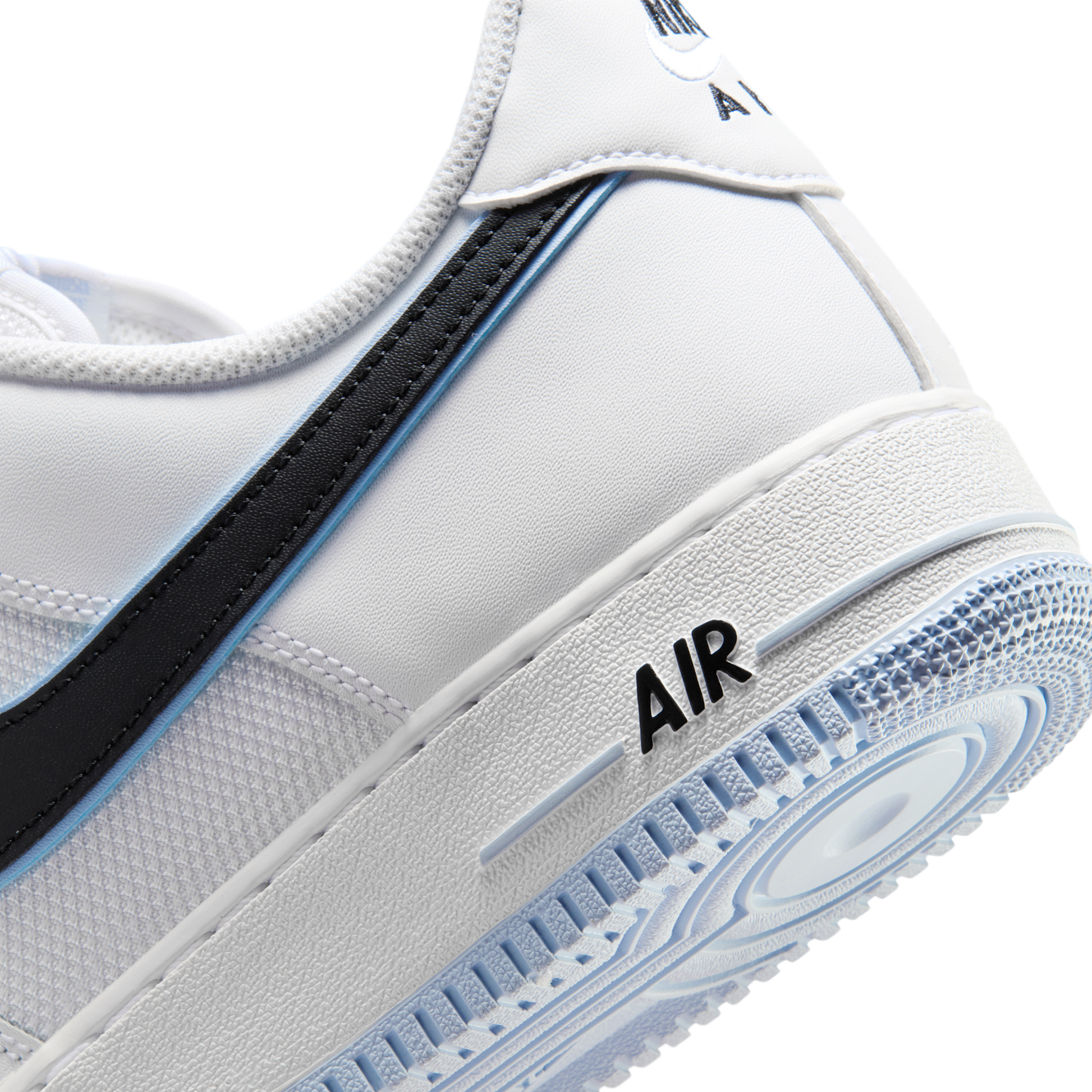 Nike Air Force 1 Low '07 White Black Hydrogen Blue