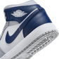 Jordan 1 Mid Wolf Grey Midnight Navy