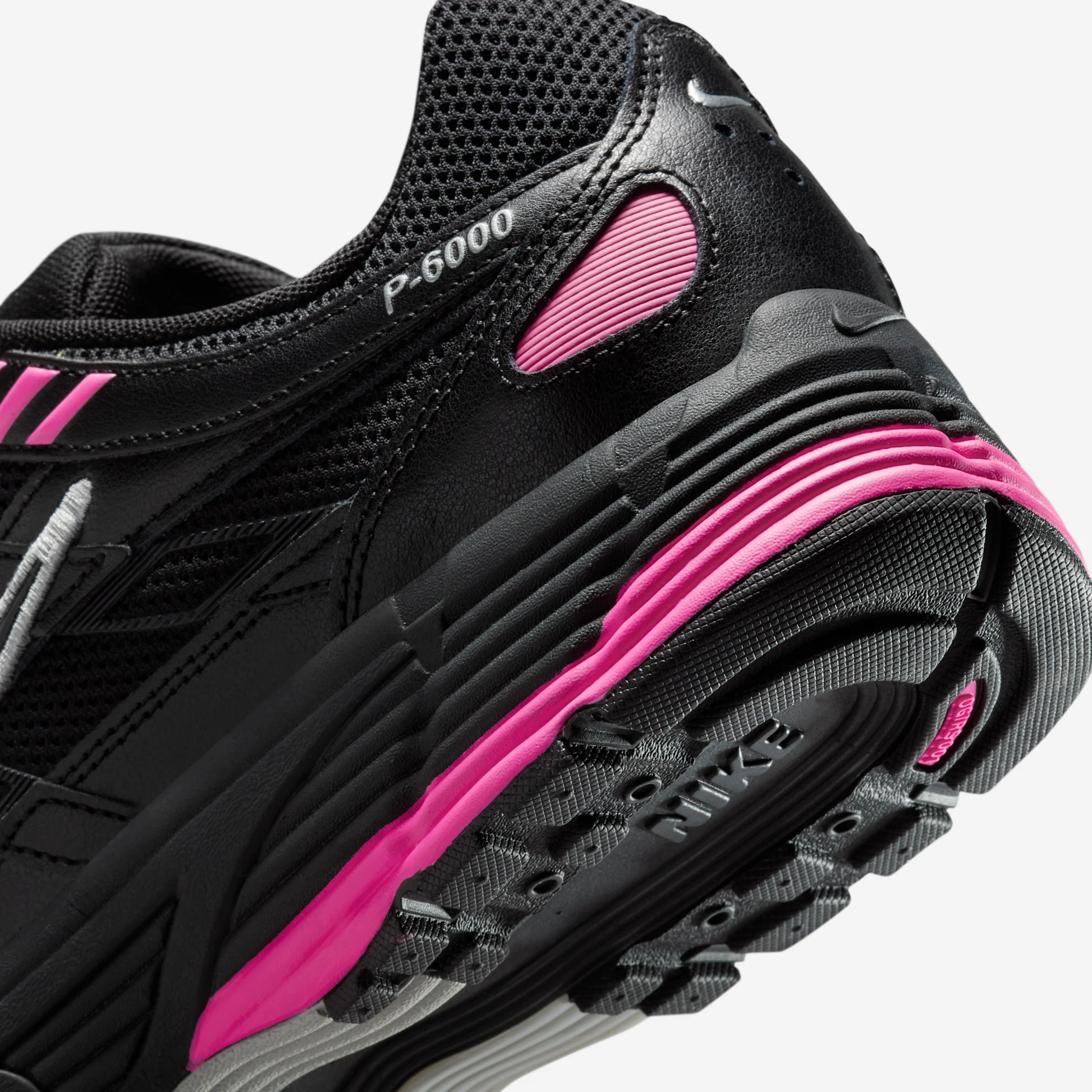 Nike P-6000 Pink Blast Metallic Silver Black