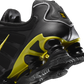Nike Shox TL Black Dynamic Yellow Metallic Silver
