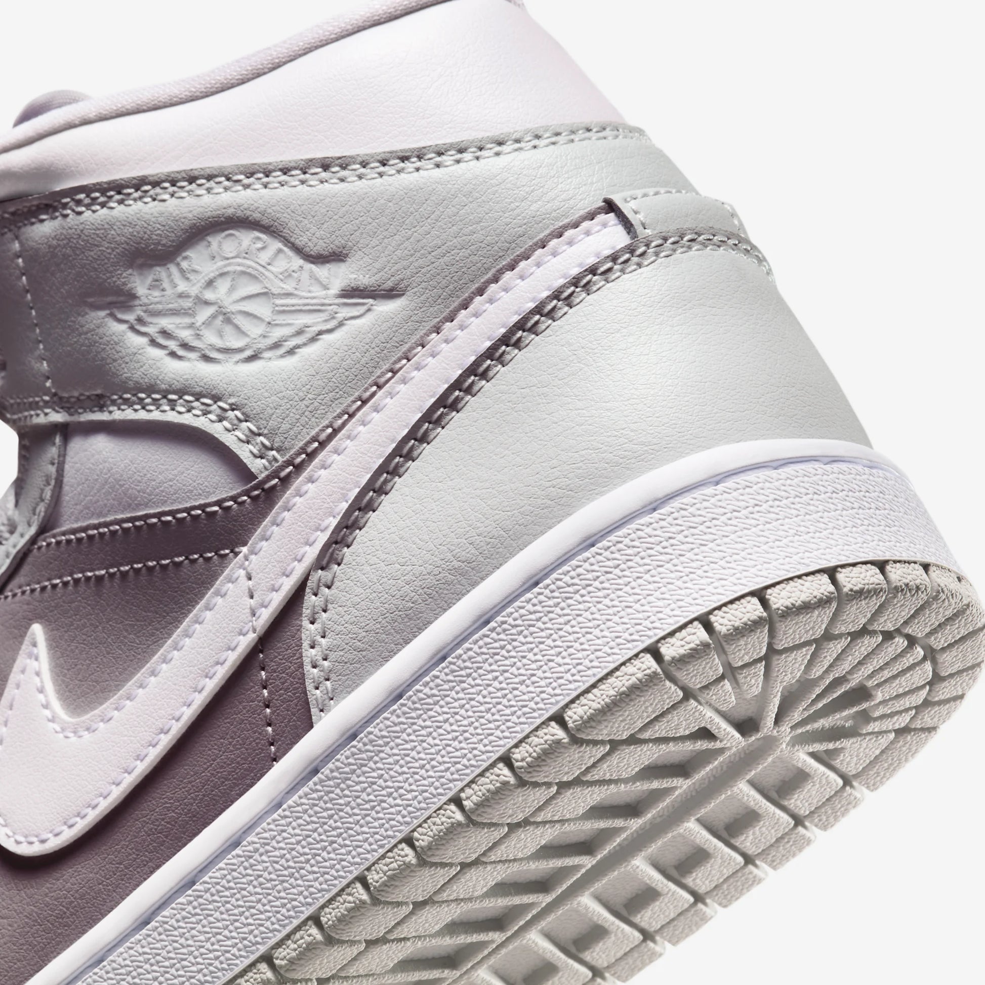 Jordan 1 Mid Photon Dust Atmosphere Grey (Women's)