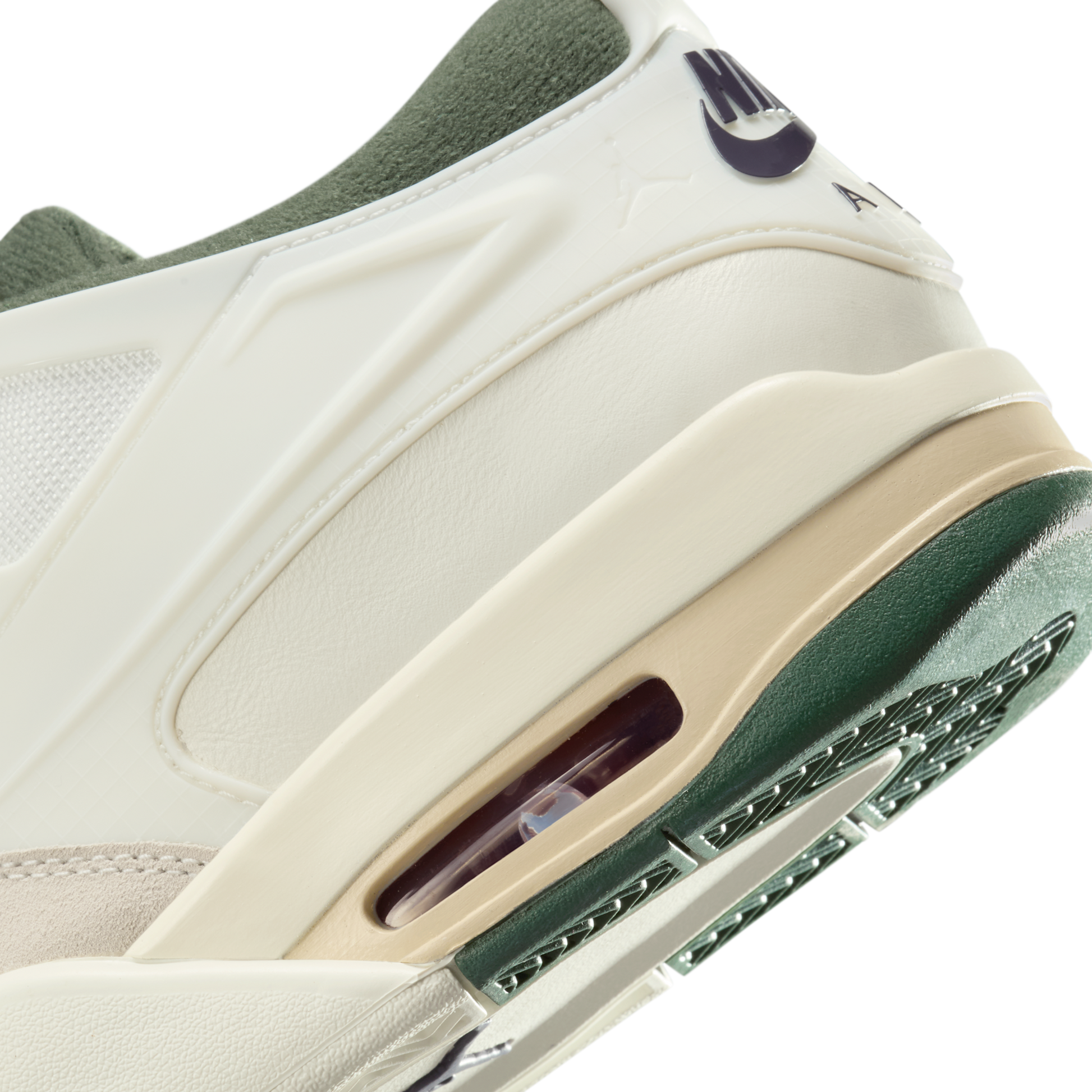 Jordan 4 RM Light Cream Midnight Green