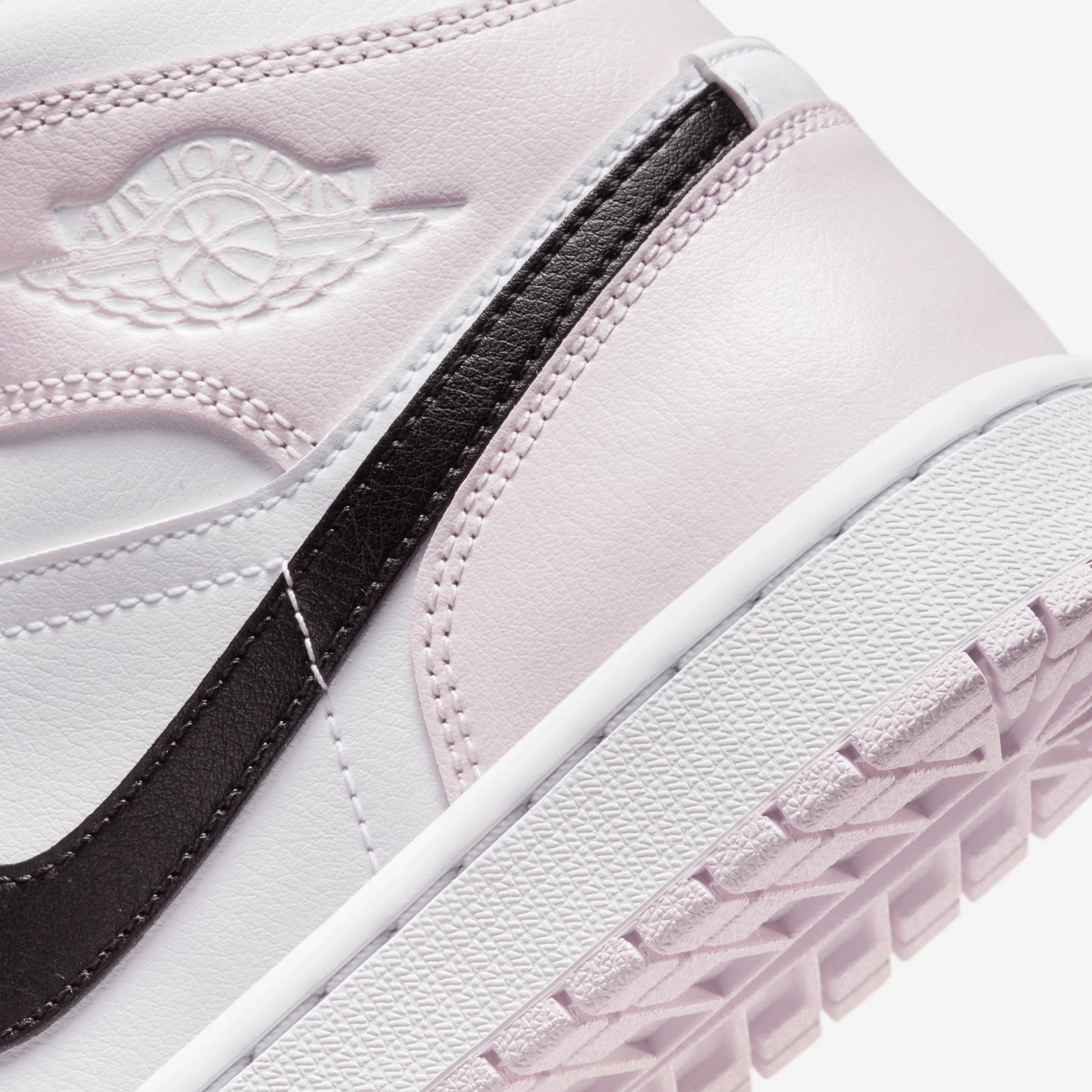 Jordan 1 Mid Barely Rose (Women's)