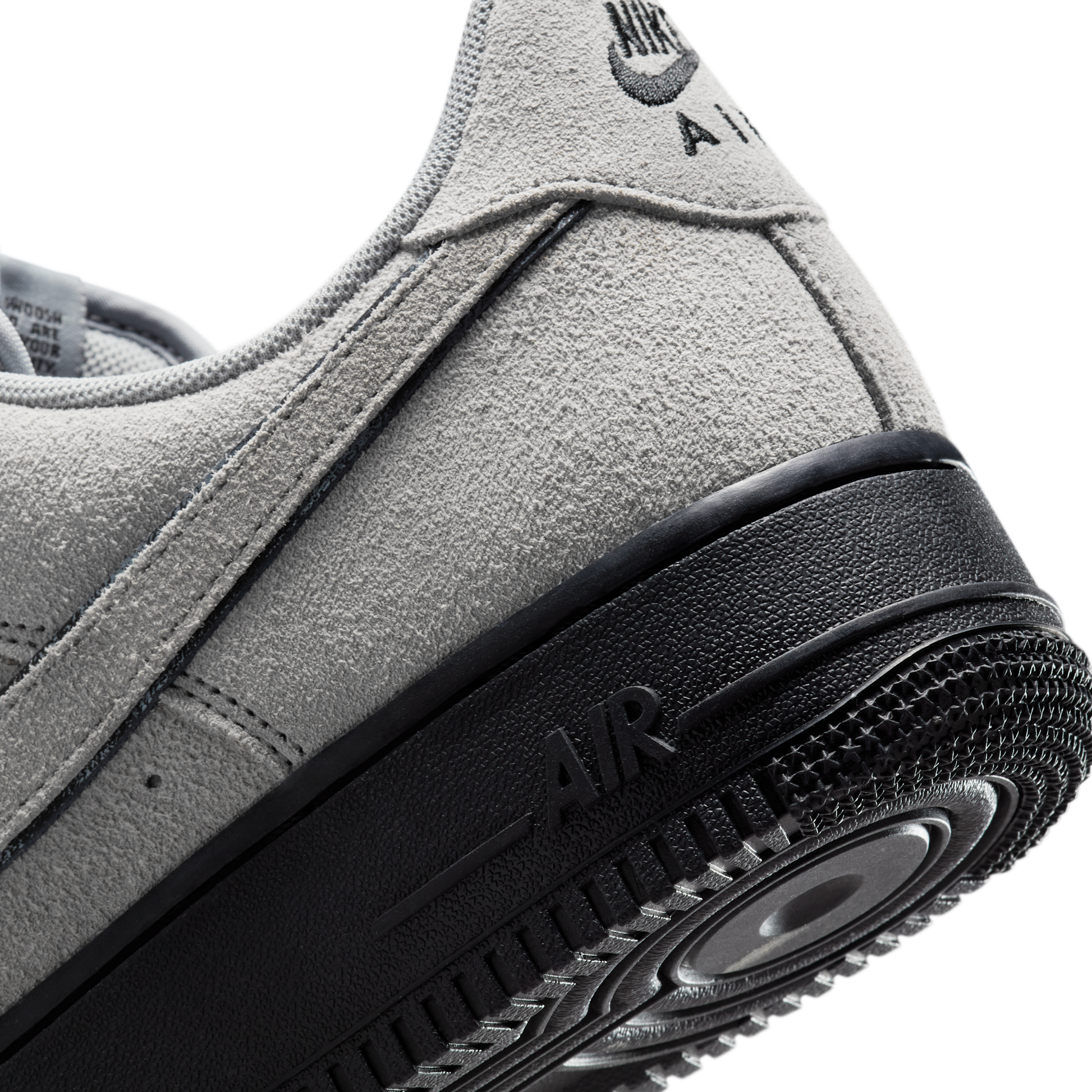 Nike Air Force 1 Low '07 LV8 Light Smoke Grey Suede Black
