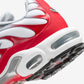 Nike Air Max Plus White University Red Wolf Grey