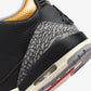 Jordan 3 Retro Black Cement Gold (Women's)