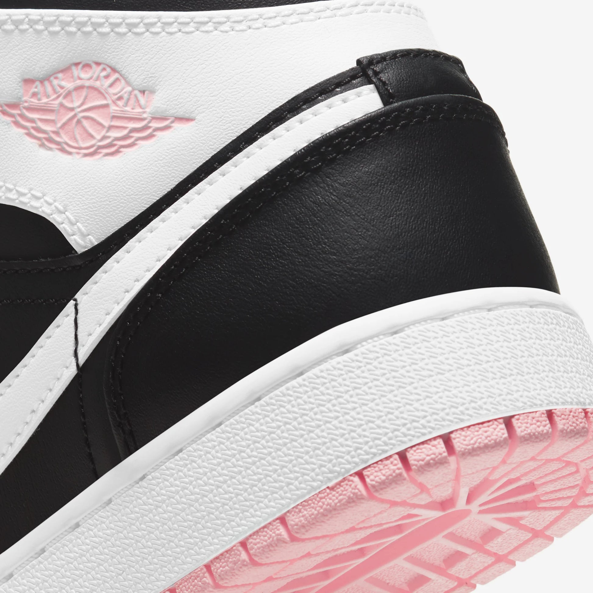 Jordan 1 Mid Arctic Pink Black (GS)