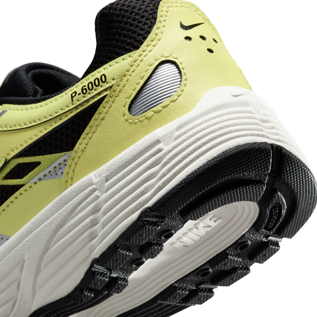 Nike P-6000 Light Lemon Twist Metallic Silver Sail Black (GS)