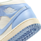 Jordan 1 Mid Psychic Blue Sail Coconut Milk (Women's)