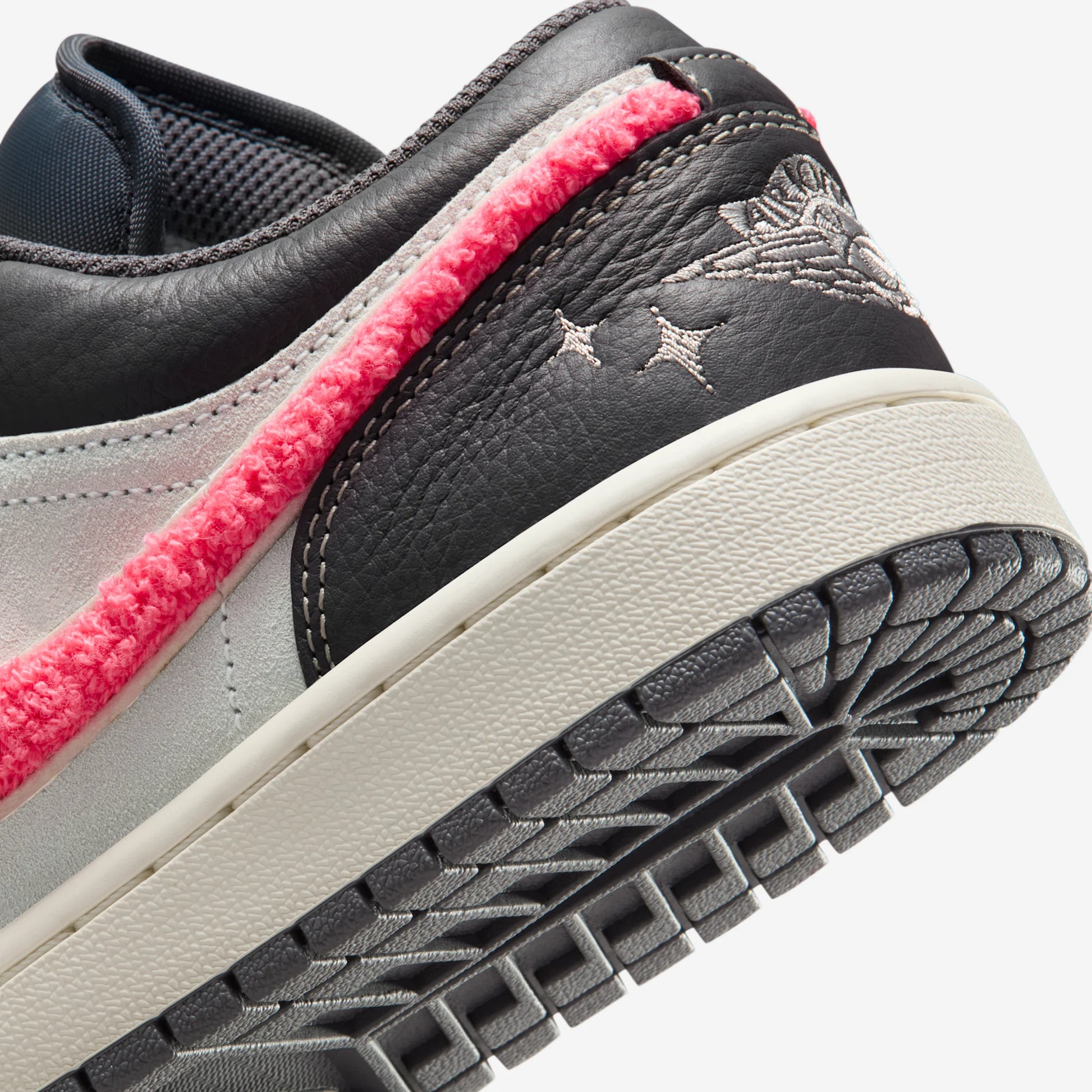 Jordan 1 Low Light Graphite Hot Punch (Women's)
