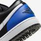 Jordan 1 Low Black Royal Toe