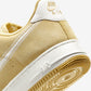 Nike Air Force 1 Low '07 LV8 Buff Gold Sail Embroidered Swoosh