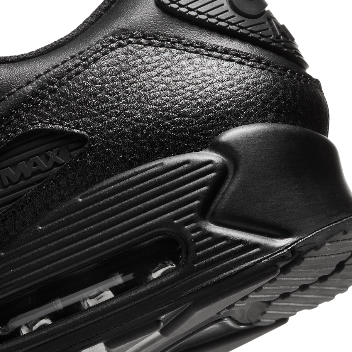 Nike Air Max 90 Leather Triple Black