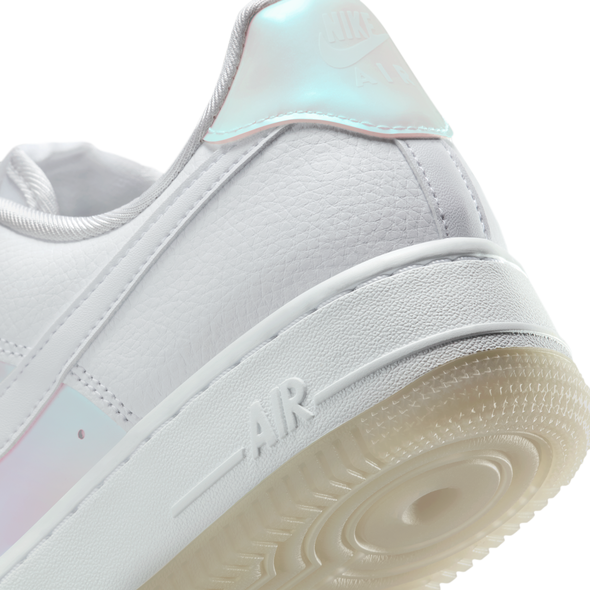 Nike Air Force 1 Low '07 White Multi-Color Ghost (Women's)