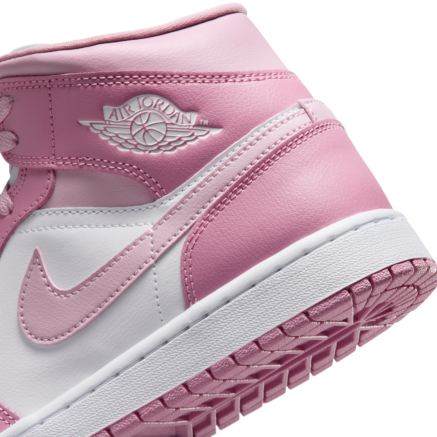Jordan 1 Mid Elemental Pink Iced Carmine (Women's)