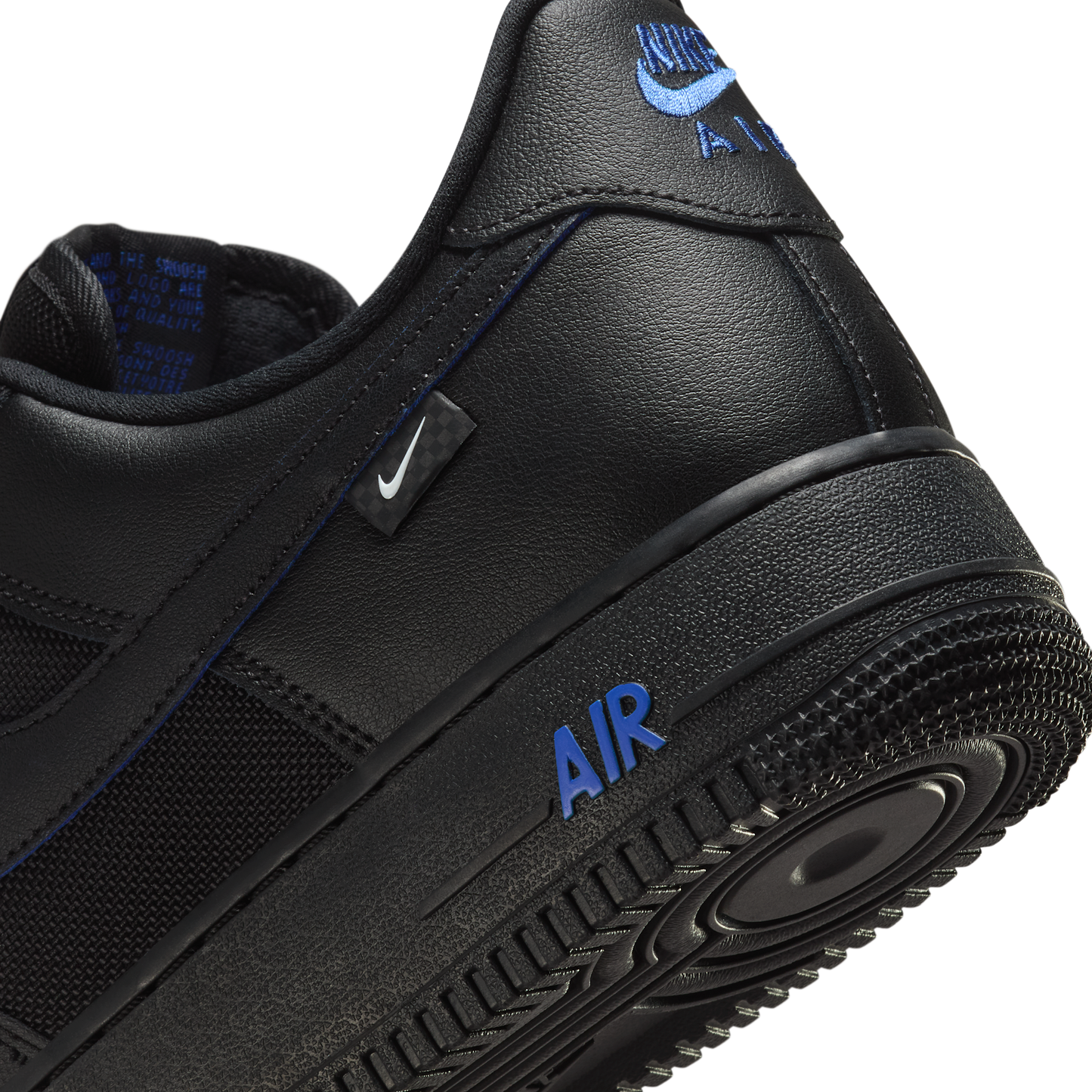 Nike Air Force 1 Low '07 Black Astronomy Blue