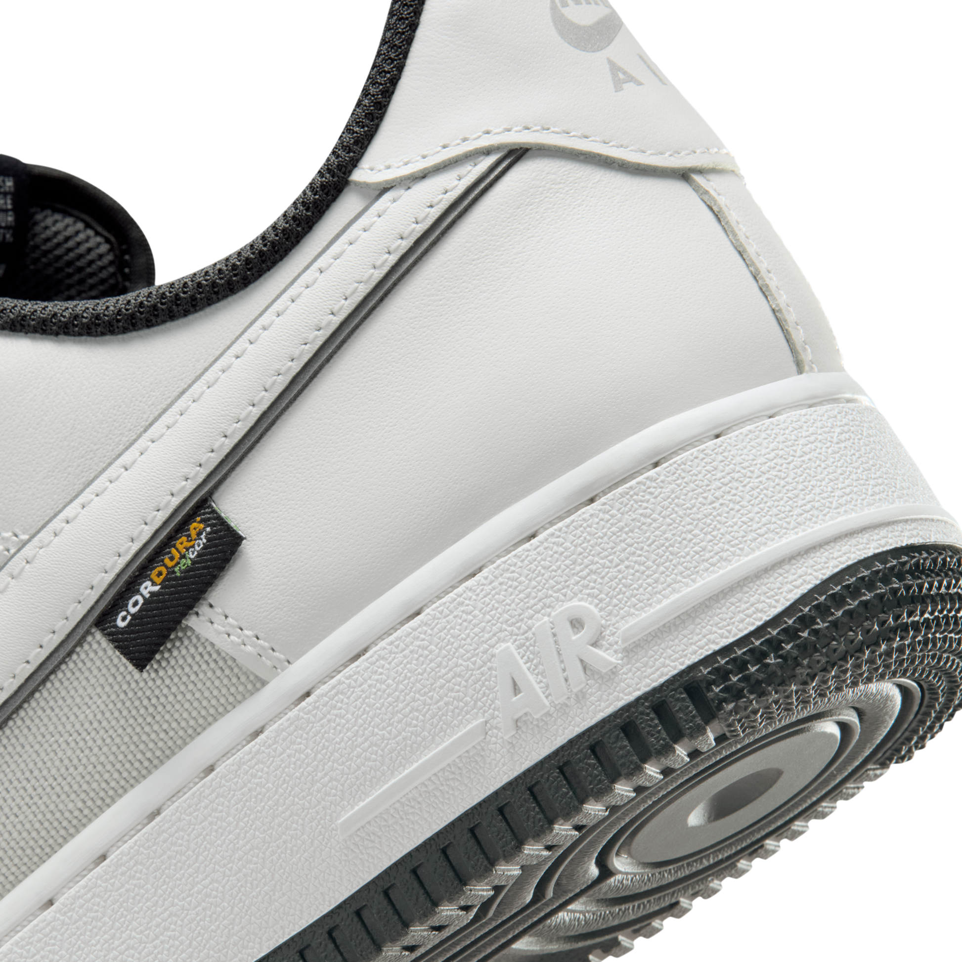 Nike Air Force 1 Low '07 LV8 Summit White Dark Smoke Grey Cordura