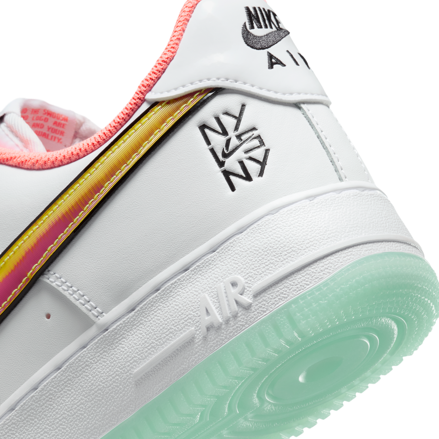 Nike Air Force 1 Low NY vs. NY White Crimson Pulse