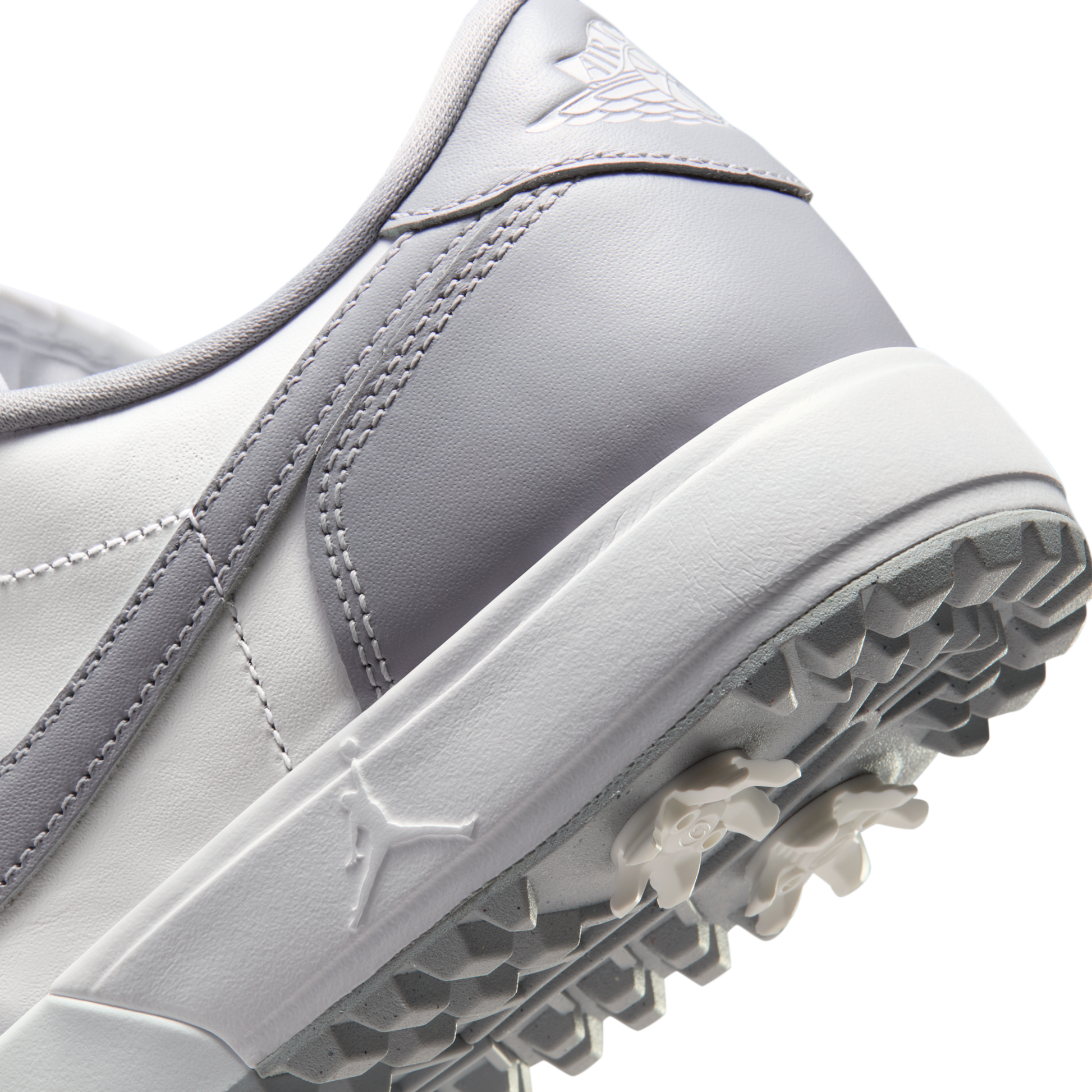 Jordan 1 Low Golf Spiked Wolf Grey White