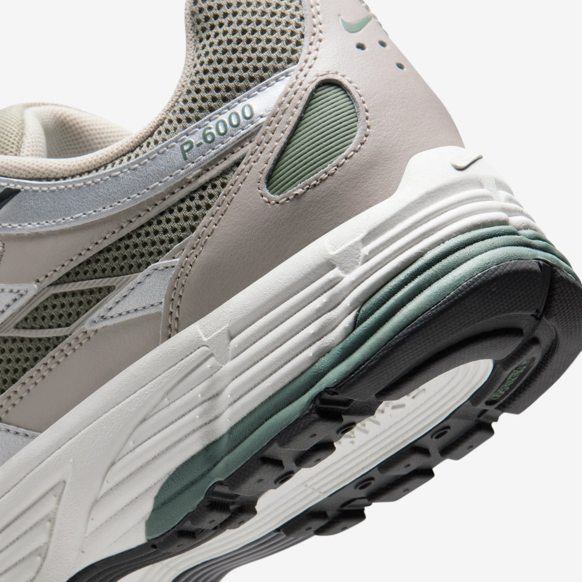 Nike P-6000 Cream Silver Clay Green