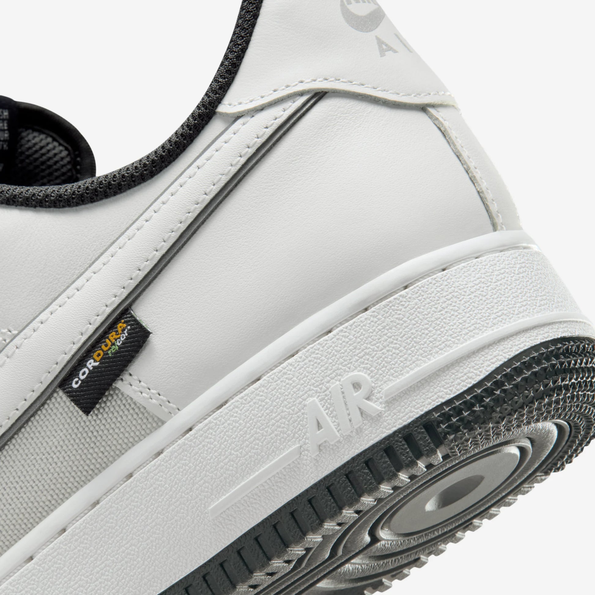 Nike Air Force 1 Low '07 LV8 Summit White Dark Smoke Grey Cordura