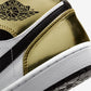 Jordan 1 Mid Metallic Gold Black White