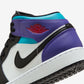 Jordan 1 Mid White True Red Aquamarine Black (GS)
