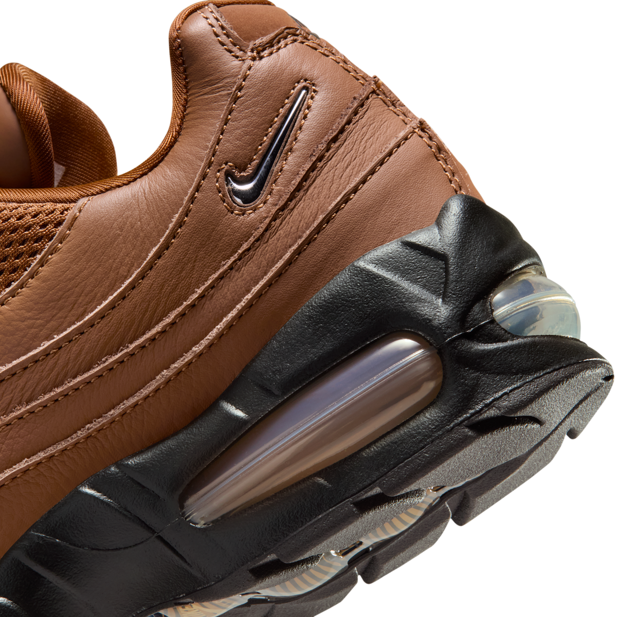 Nike Air Max 95 Big Bubble Light British Tan Jewel Swoosh (Women's)