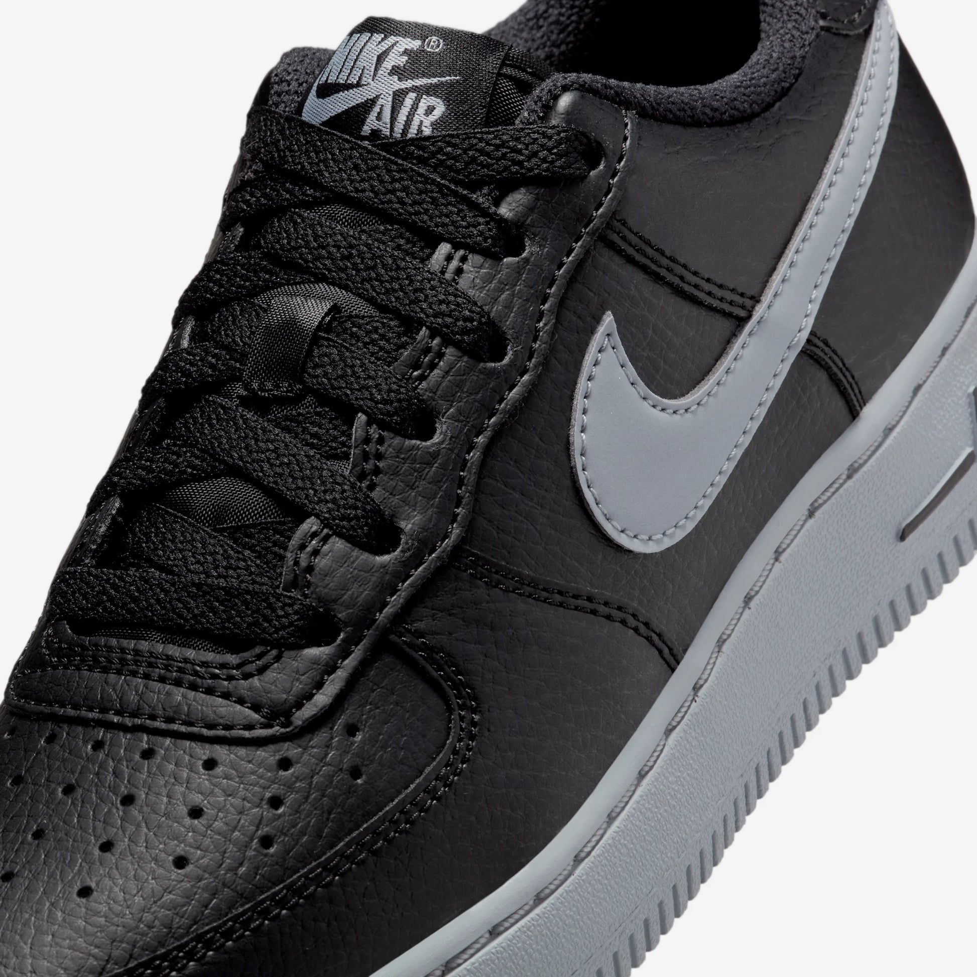 Nike Air Force 1 Low Black Wolf Grey (GS)