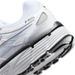 Nike P-6000 White Metallic Silver Black
