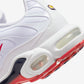 Nike Air Max Plus White University Red