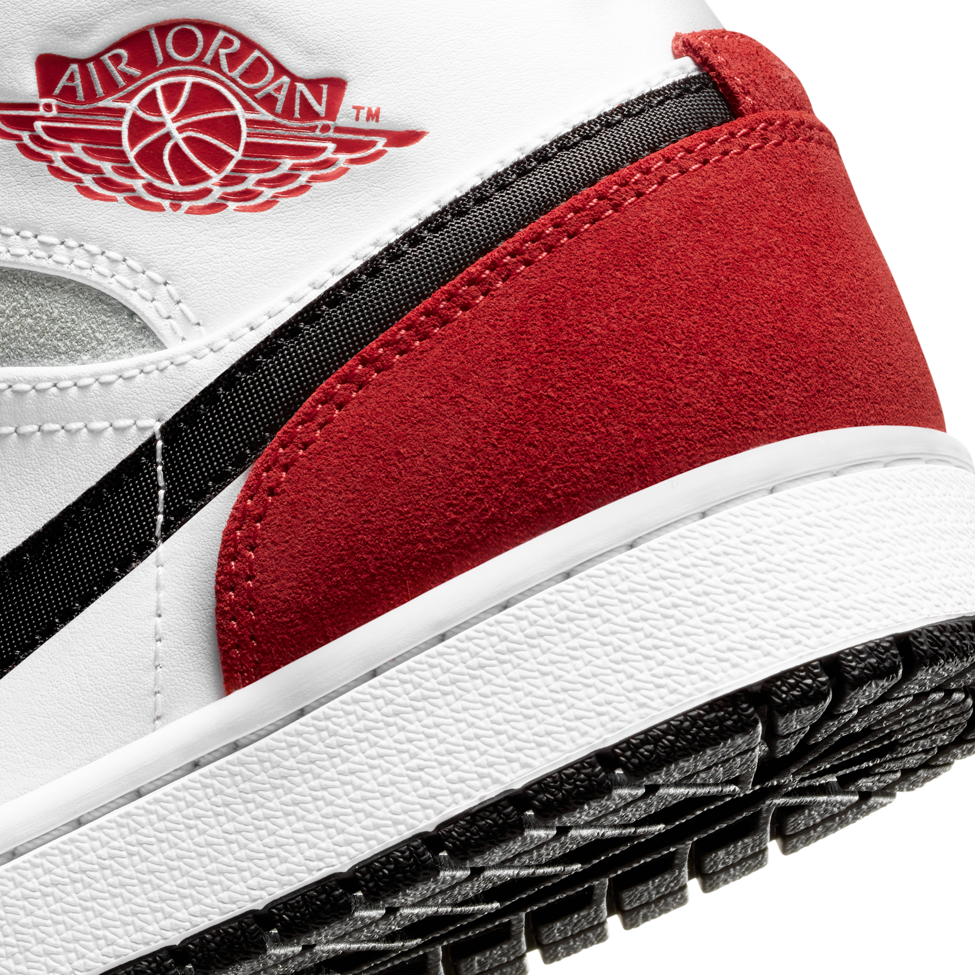 Jordan 1 Mid SE Red Black Toe
