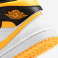 Jordan 1 Mid Laser Orange Black (Women's)