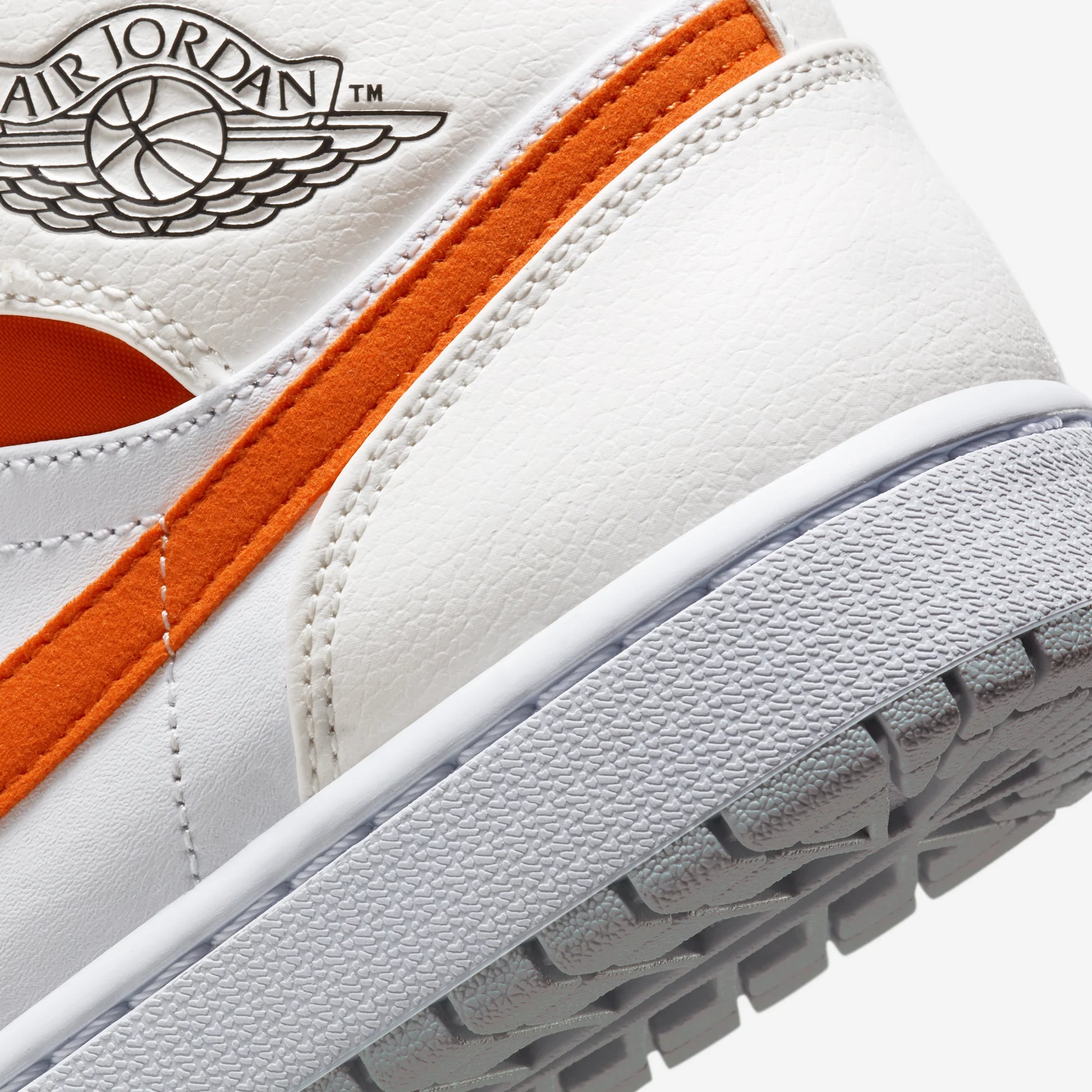 Jordan 1 Mid Starfish Pure Platinum